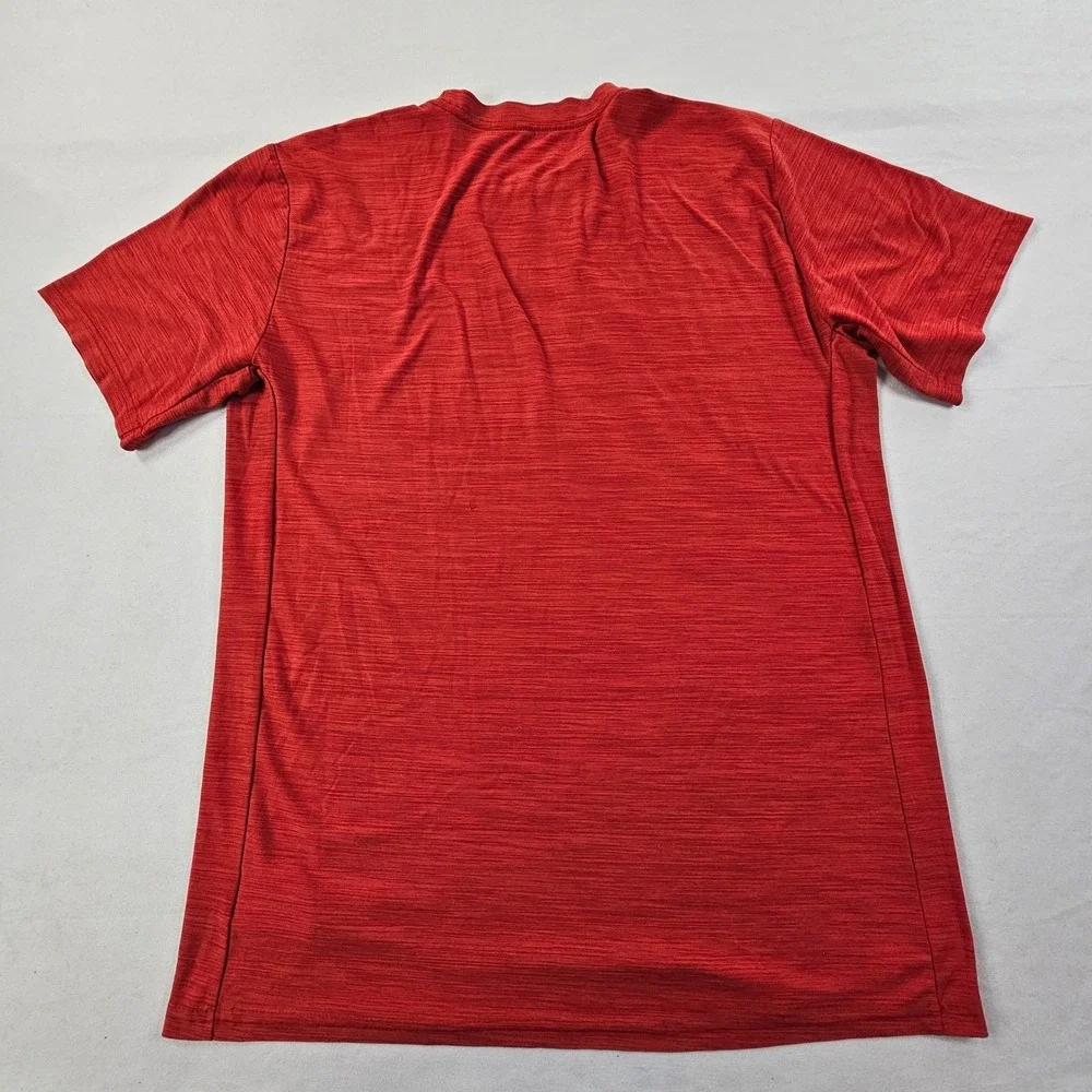 Nike Dri-Fit Red Short Sleeve Performance T-Shirt Men's LT